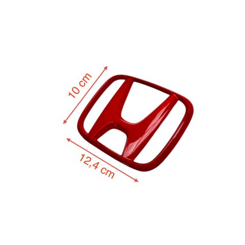 Honda Civic 09-11 Ön Ön Panjur Göbek (Kırmızı/Modifiyeli Tip; Arma)